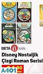 BETA KİDS DİSNEY NOSTALJİK ÇİZGİ ROMAN SERİSİ